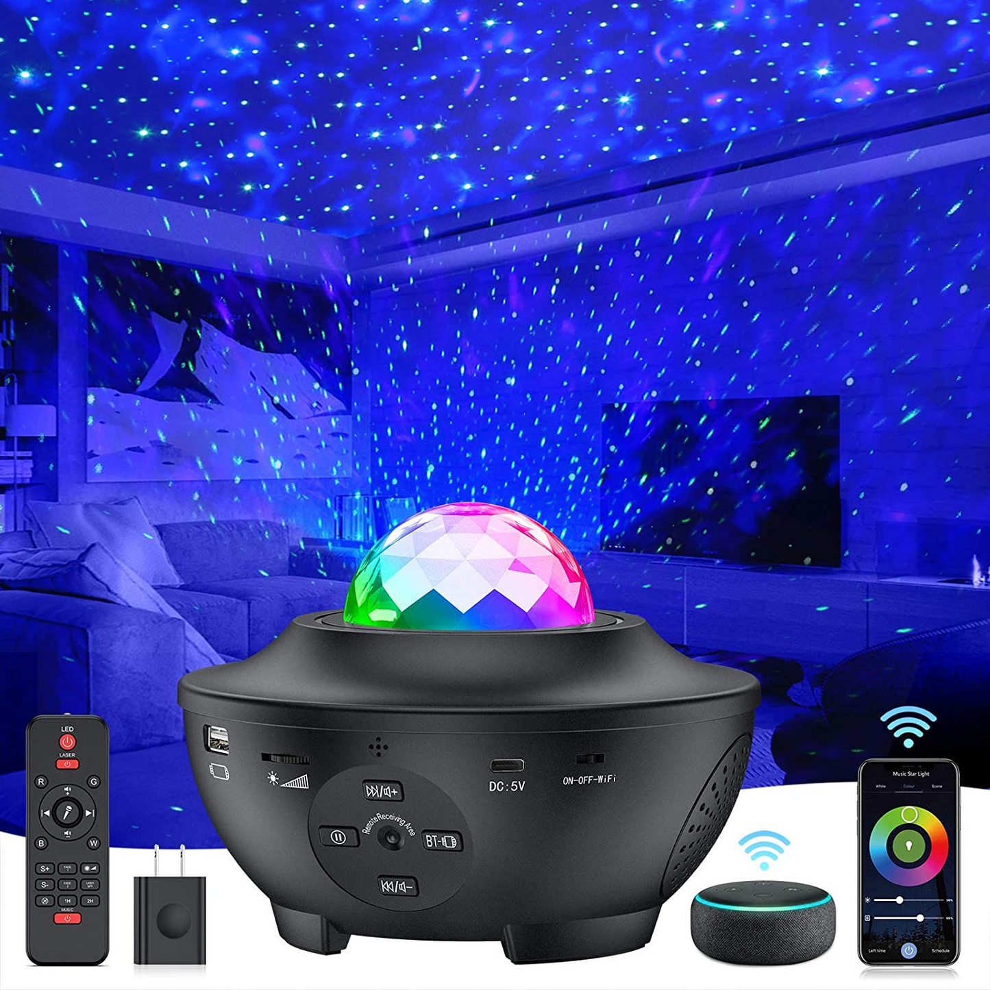 Newera Galaxy Night Projector
